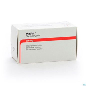 Maclar tabl 60 x 500 mg