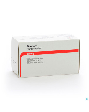 Maclar tabl 60 x 500 mg