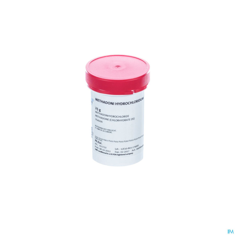 Methadone hcl pdr    25g fag