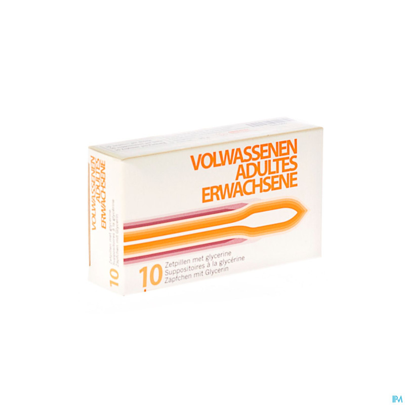 Glycerine suppo ad    10 omega