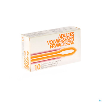 Glycerine suppo ad    10 omega