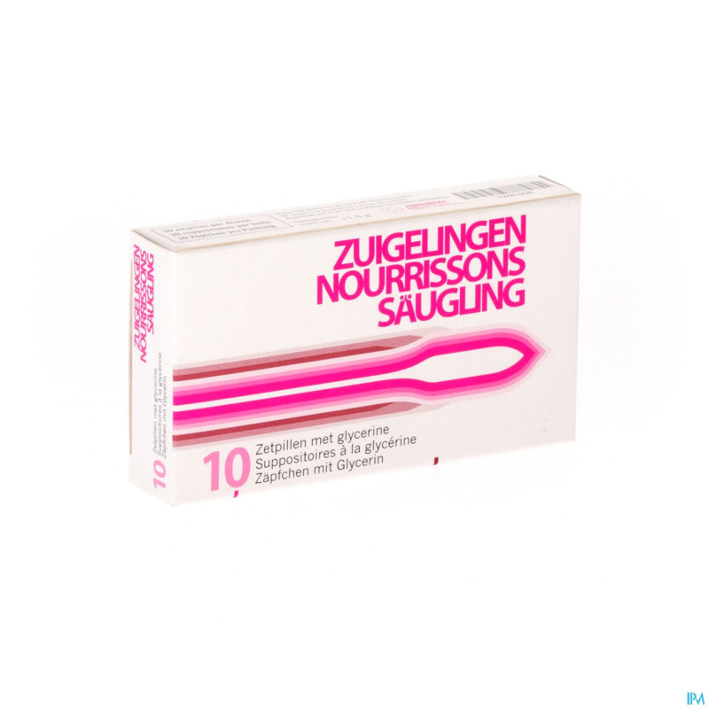 Glycerine suppo bb    10 omega