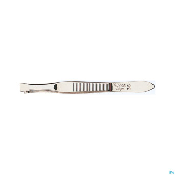 Nippes pince epiler droite large    38