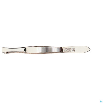 Nippes pince epiler droite large    38