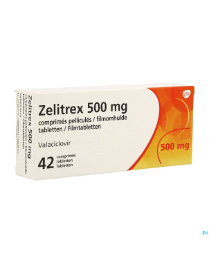 Zelitrex 500 tabl  42x500mg