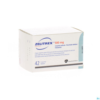 Zelitrex 500 tabl  42x500mg