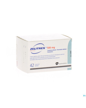 Zelitrex 500 tabl  42x500mg