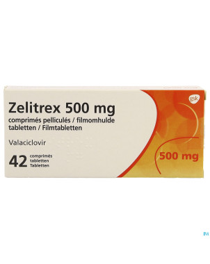 Zelitrex 500 tabl  42x500mg