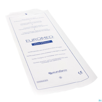 Euromed 10x30cm 1 pansement d'ile adh steril