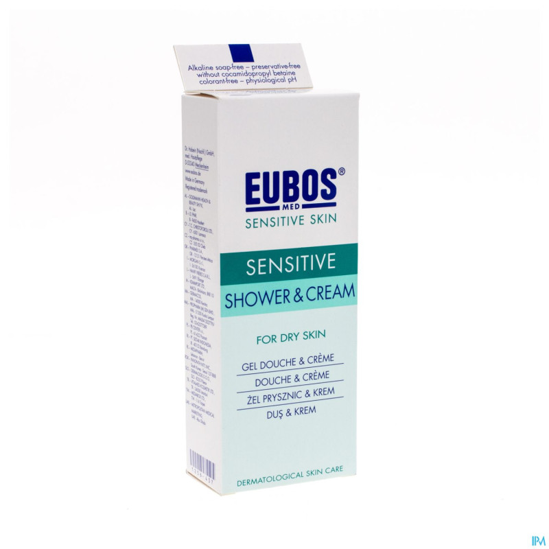 Eubos douche creme sensitive    200ml