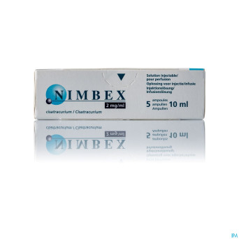 Nimbex amp 20mg 5x10ml