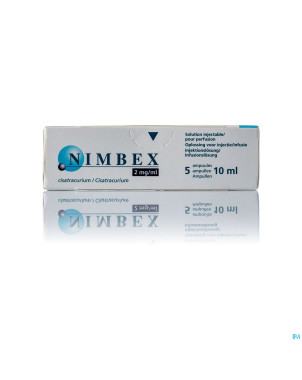 Nimbex amp 20mg 5x10ml
