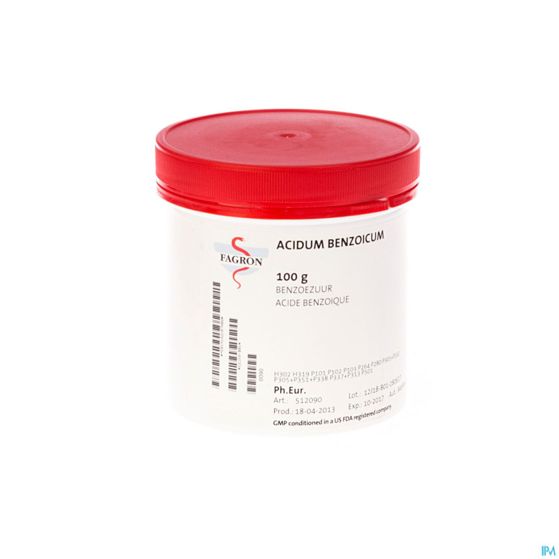 Acide benzoique pdr    100g fag