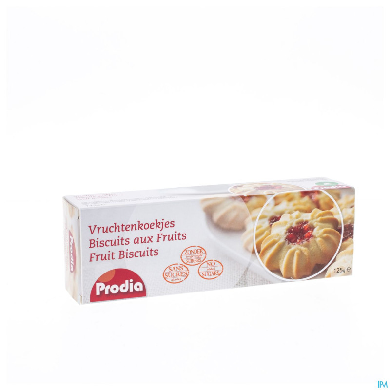 Prodia biscuit fruits + edulcorant    150g 5580