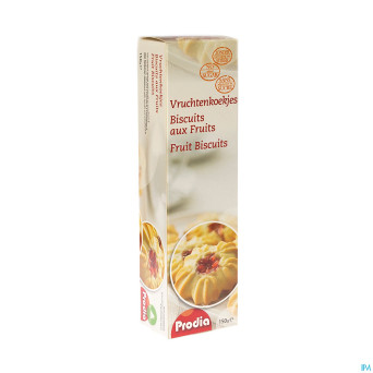 Prodia biscuit fruits + edulcorant    150g 5580