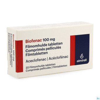 Biofenac almiral comp 20x100mg