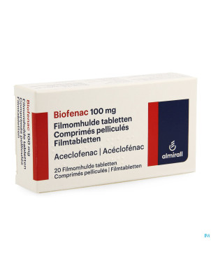 Biofenac almiral comp 20x100mg