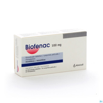 Biofenac almiral comp 20x100mg