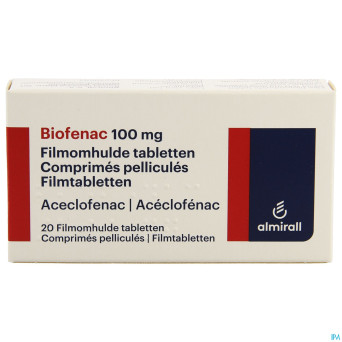 Biofenac almiral comp 20x100mg