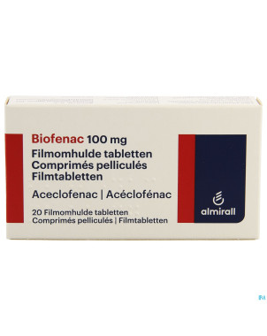 Biofenac almiral comp 20x100mg