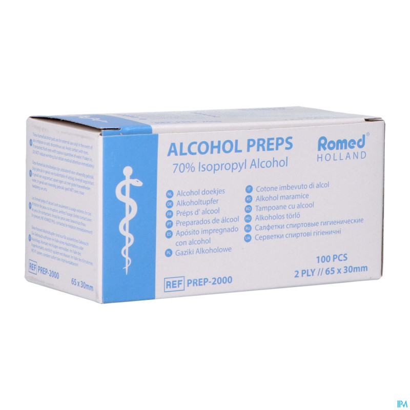 Clinipad lingettes desinfect. 100