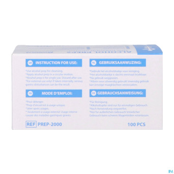 Clinipad lingettes desinfect. 100