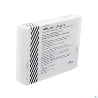Albumin diluent vial 10 x 5ml