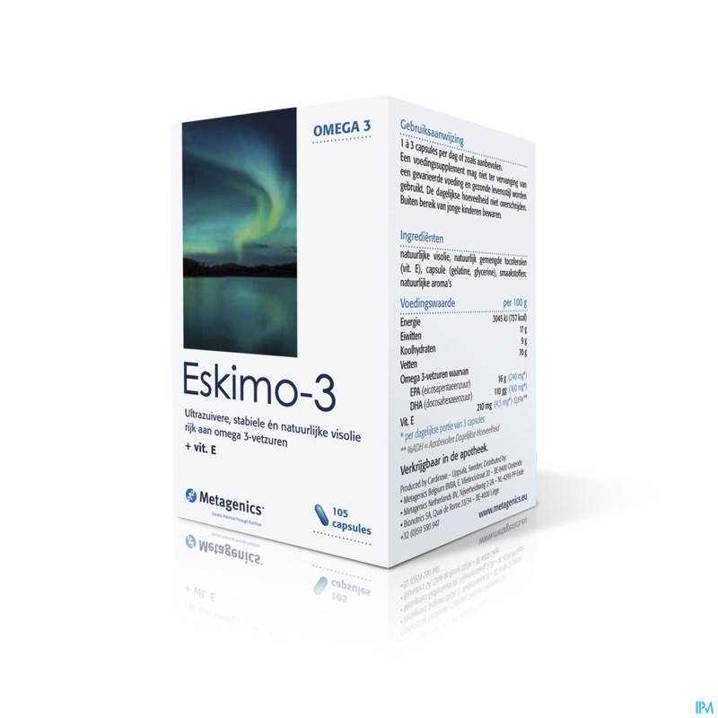 Eskimo-3    caps 105x500mg 174   metagenics
