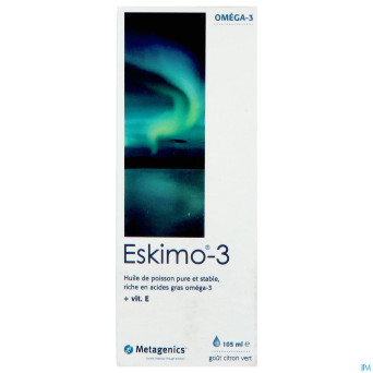 Eskimo-3 citron vert    105ml 175   metagenics