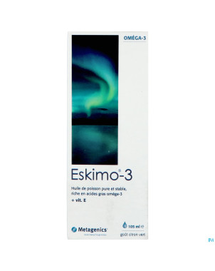 Eskimo-3 citron vert    105ml 175   metagenics