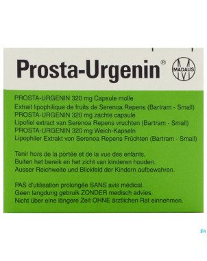 Prosta urgenin caps 30 x 320 mg