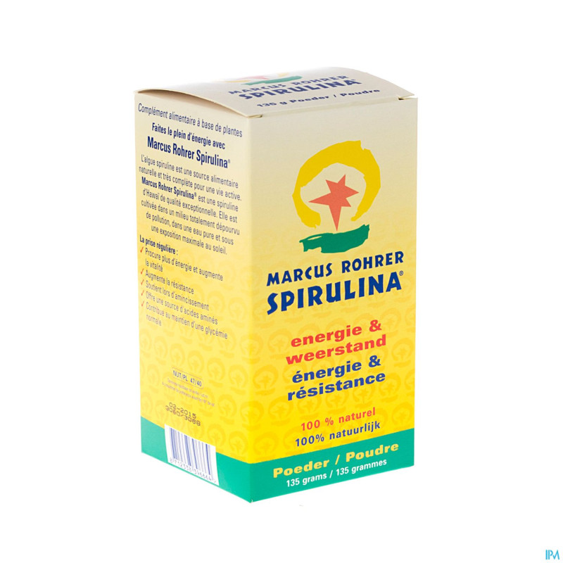 Marcus rohrer spirulina    pdr 135g