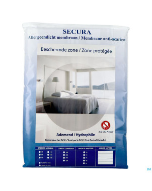 Amp housse anti acarien    90x200x16cm