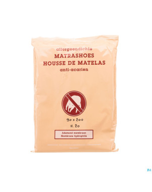 Amp housse anti acarien    90x200x20cm