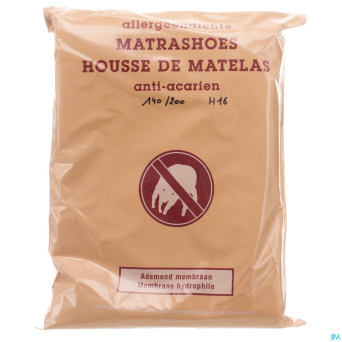 Amp housse anti acarien   140x200x16cm