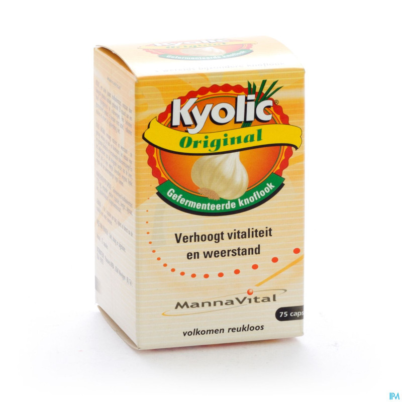 Mannavita kyolic original    caps  75