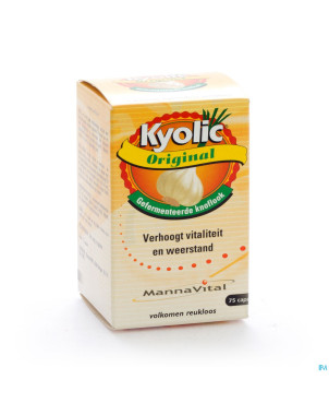 Mannavita kyolic original    caps  75