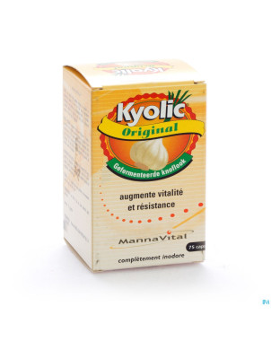 Mannavita kyolic original    caps  75
