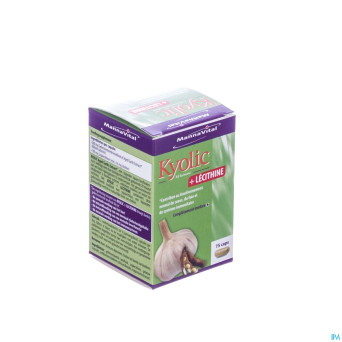 Mannavita kyolic + lecithine   caps  75