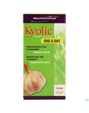 Mannavita kyolic one a day    tabl 30