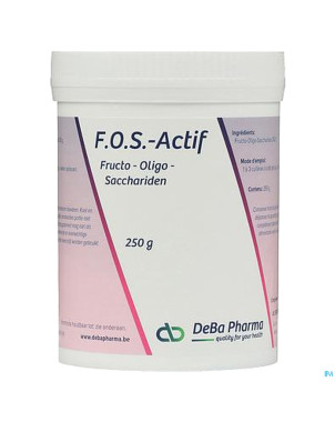 F.o.s actief    pdr sol 250g    deba