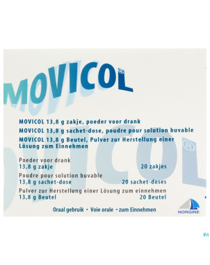 Movicol sachets zakjes 20