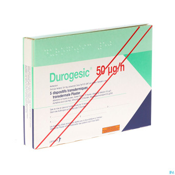 Durogesic pl emp  5x 50mcg/heure/uur