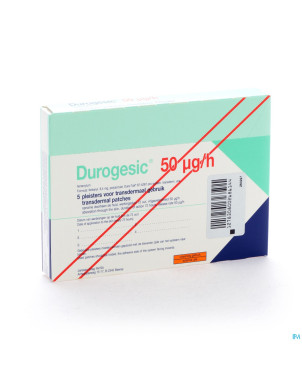 Durogesic pl emp  5x 50mcg/heure/uur