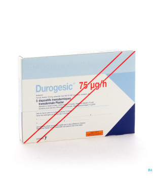 Durogesic pl emp  5x 75mcg/heure/uur