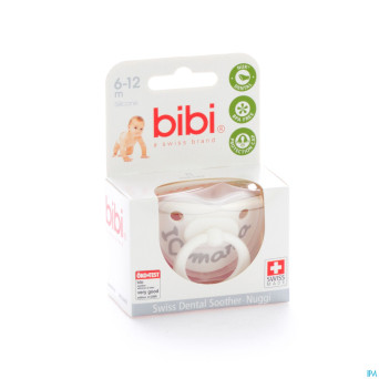 Bibi dental sucette 6m i love mama cfr 3224466