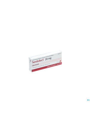 Serdolect tabl 28x20mg