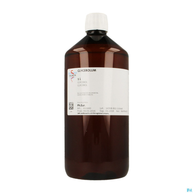 Glycerol liq 100%    1l fag