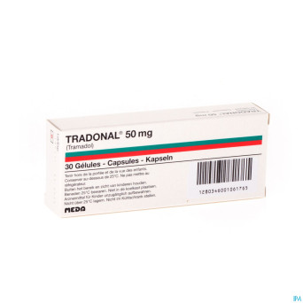 Tradonal caps 30 x 50mg