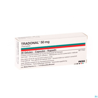 Tradonal caps 30 x 50mg